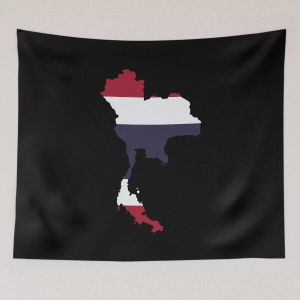 Item preview, Thailand Shaped Flag TH designed and sold by shitpostee.