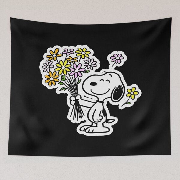 Item preview, Snoopy flower With Snoopy designed and sold by Reenawa.
