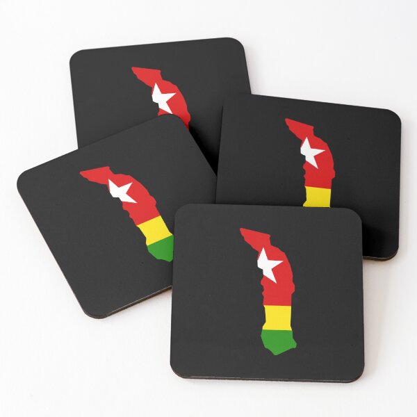 Item preview, Togo Shaped Flag TG designed and sold by shitpostee.