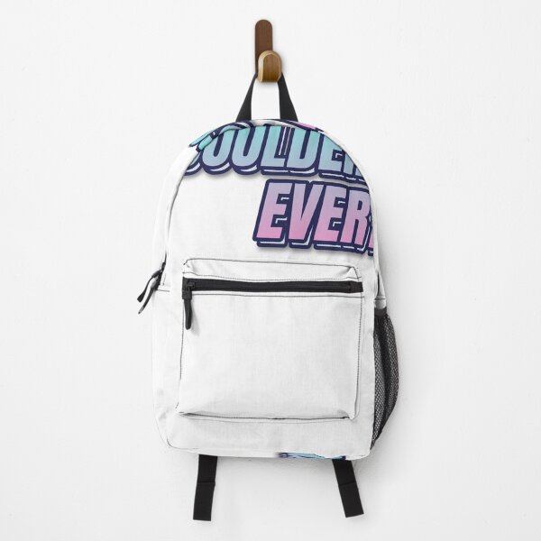 Item preview, "BOULDER STRONGER EVERY DAY" Retro Typography Stic designed and sold by QuirkThreadsCo.