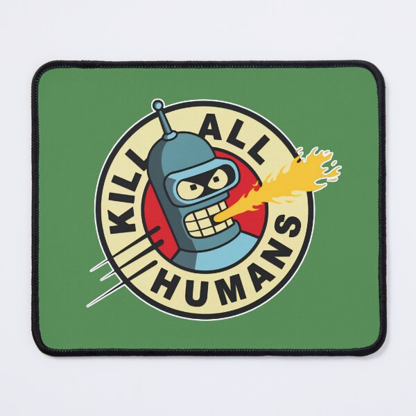 Item preview, Retro Sci-Fi Robot Fire Funny Art designed and sold by PosterFuel.