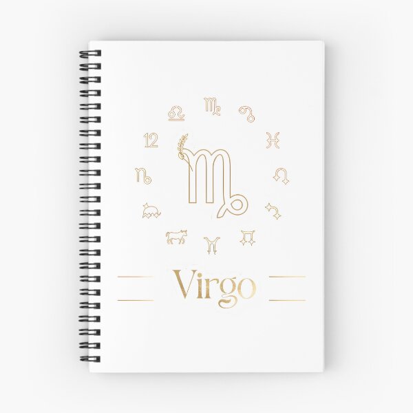Item preview, Virgo Gold Minimal All Zodiac Signs Elegant Line Art designed and sold by Zodiac Celestial Art.