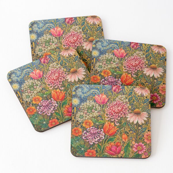 Item preview, Spring Fantasy Garden Floral Mosaic designed and sold by Yves Artico.