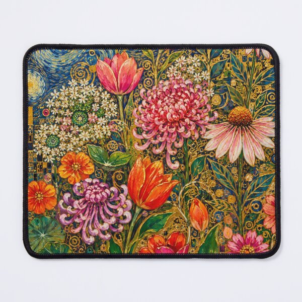 Item preview, Spring Fantasy Garden Floral Mosaic designed and sold by Yves Artico.