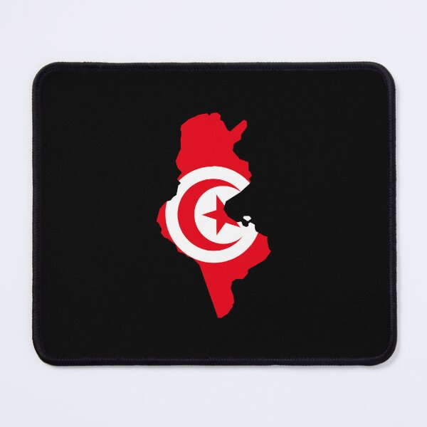 Item preview, Tunisia Shaped Flag TN designed and sold by shitpostee.