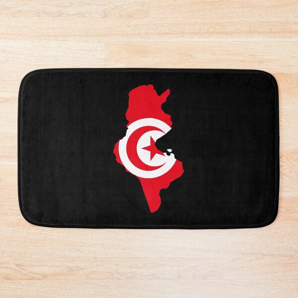Item preview, Tunisia Shaped Flag TN designed and sold by shitpostee.