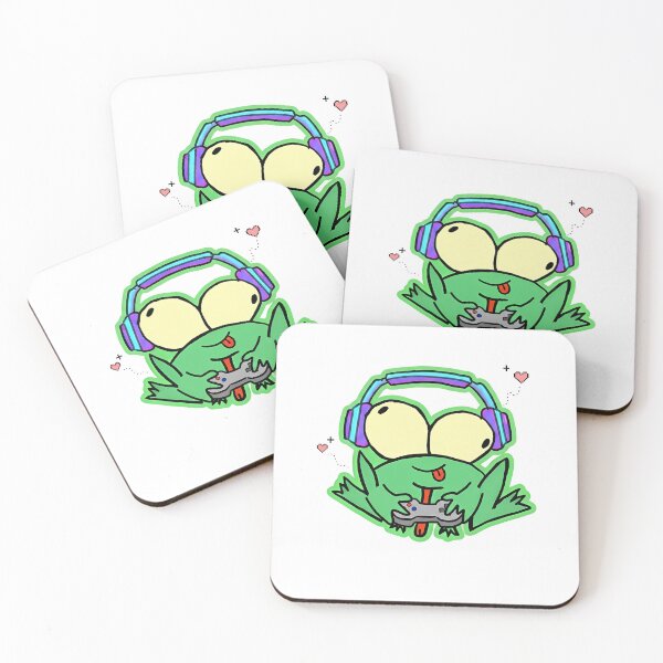 Item preview, Gamer Frog designed and sold by StickWithVibe.