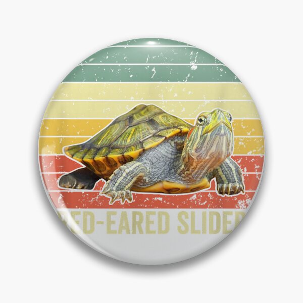 Item preview, Red Eared Slider, Retro Red Eared Slider T-Shirt designed and sold by DArtfulStudio.