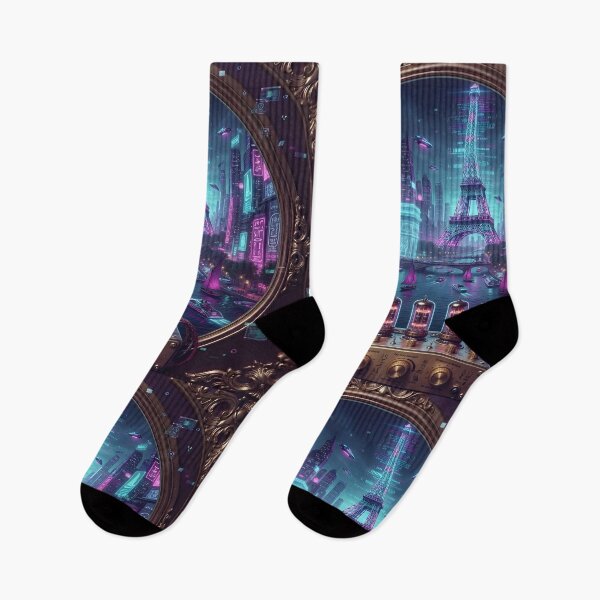 Item preview, Cyberpunk Paris designed and sold by Neo Tokio.