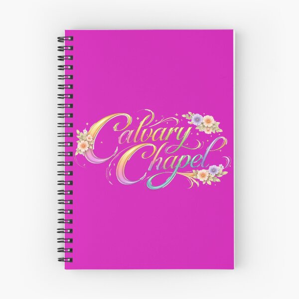 Item preview, Calvary Chapel | Elegant Floral Gradient Script designed and sold by Jen.Lou.
