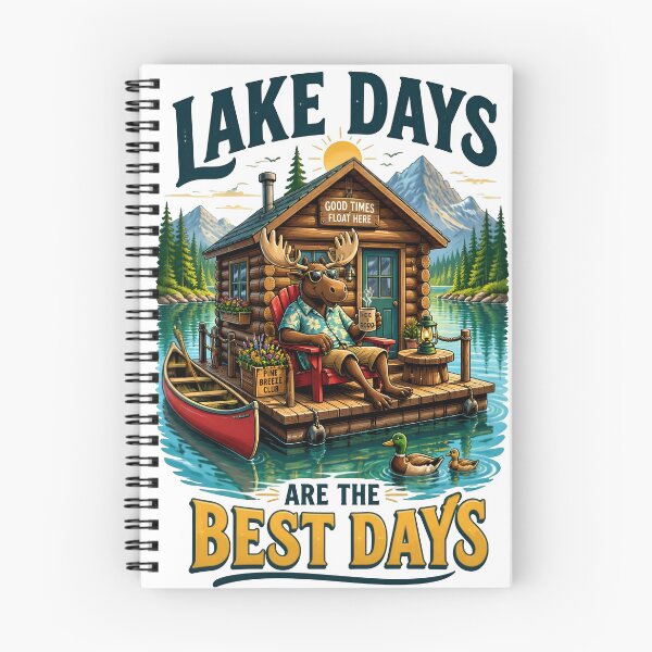 Item preview, Lake Days Moose Cabin Life designed and sold by Sovereign Supply Co..