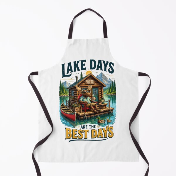 Item preview, Lake Days Moose Cabin Life designed and sold by Sovereign Supply Co..