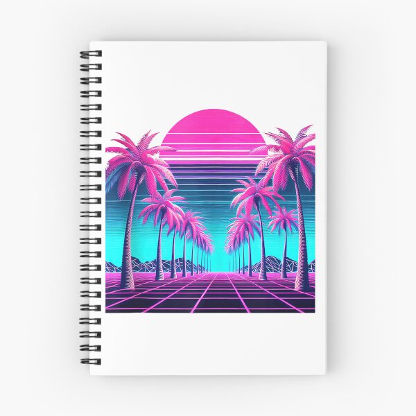 Item preview, Retro 80s Vaporwave Synthwave Palm Tree Sunset Aesthetic Tank Top designed and sold by Othinus.