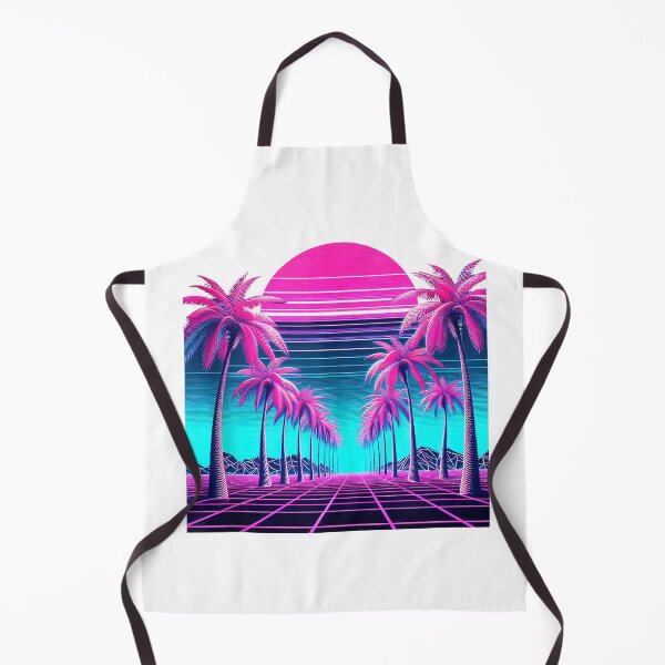 Item preview, Retro 80s Vaporwave Synthwave Palm Tree Sunset Aesthetic Tank Top designed and sold by Othinus.