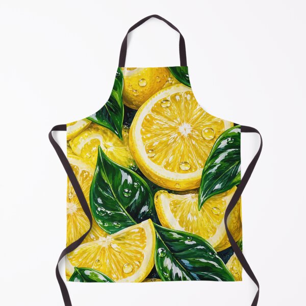 Item preview, Lemon Citrus Fruit Pattern Juicy Summer Print designed and sold by DjFreeq.