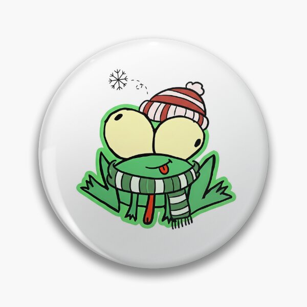 Item preview, Winter Frog designed and sold by StickWithVibe.