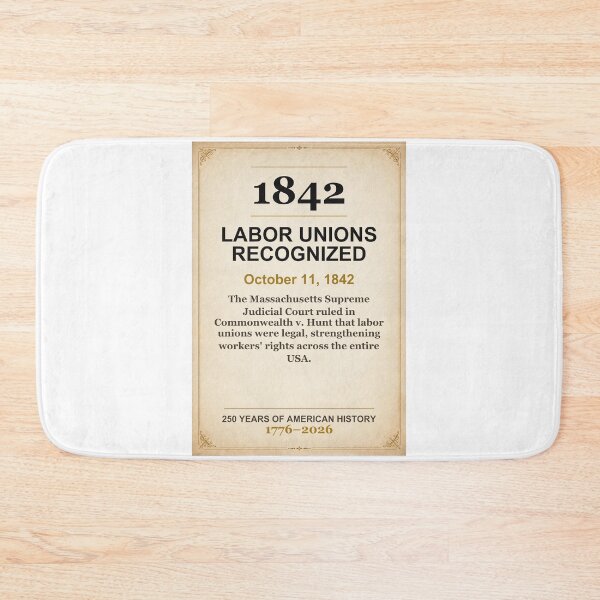 Item preview, America 250 | Labor Unions Recognized | 1842 designed and sold by ariksworld.