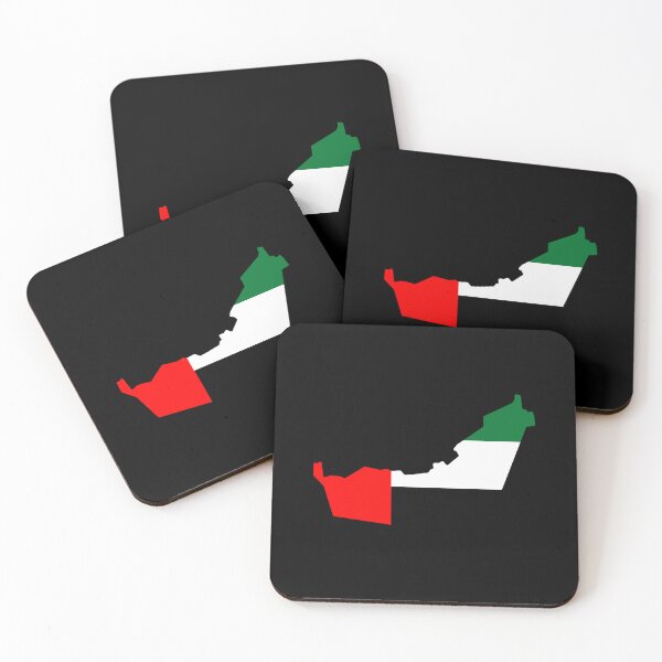 Item preview, United Arab Emirates Shaped Flag AE designed and sold by shitpostee.