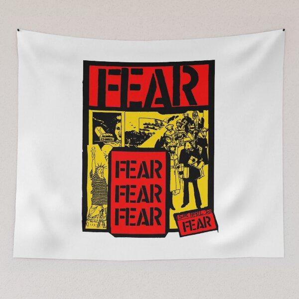 Item preview, Red And Yellow Frame Punk Rock designed and sold by billiasbros.