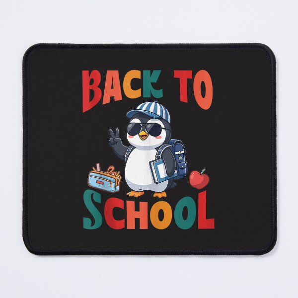 Item preview, Cute Penguin Back to School Student First Day Funny Retro Animal Design designed and sold by kiralynstration.
