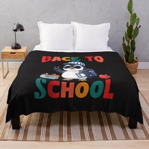 Item preview, Cute Penguin Back to School Student First Day Funny Retro Animal Design designed and sold by kiralynstration.