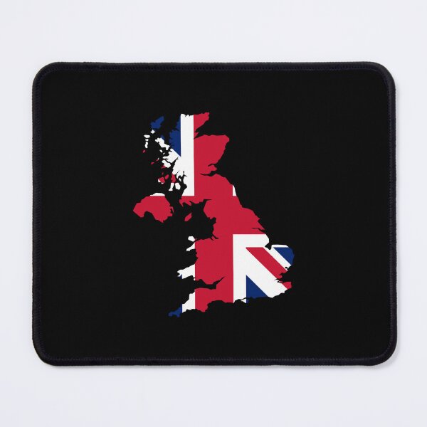 Item preview, United Kingdom Shaped Flag GB designed and sold by shitpostee.