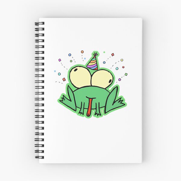 Item preview, Birthday Frog designed and sold by StickWithVibe.