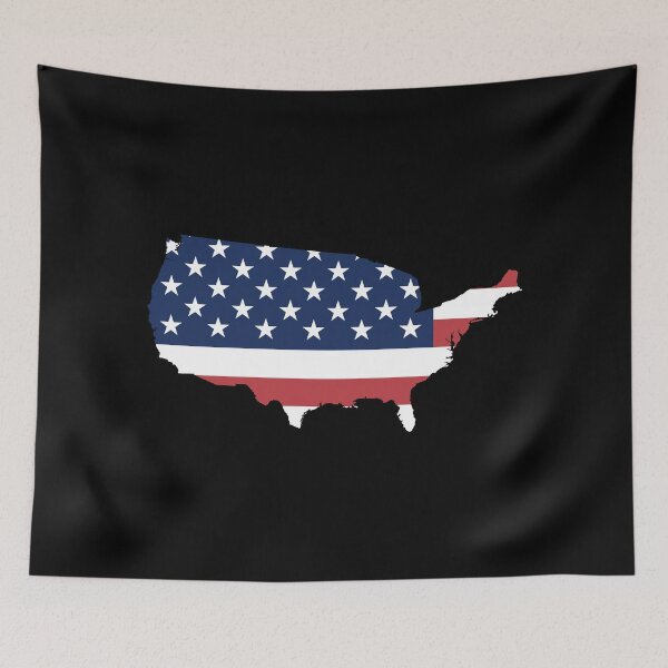 Item preview, United States Shaped Flag US designed and sold by shitpostee.