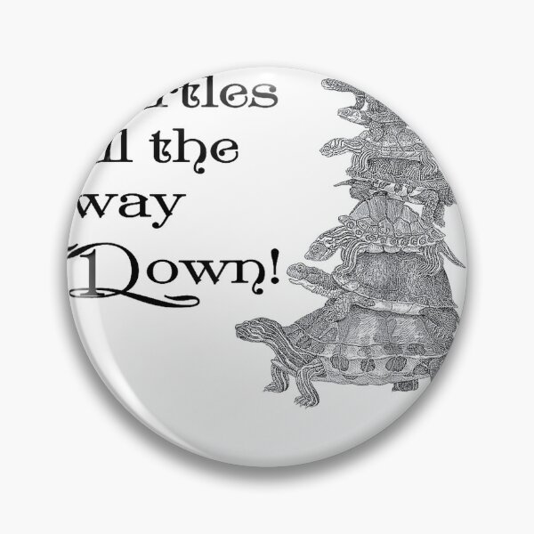 Item preview, Retro Style Turtles all the way Down T-Shirt designed and sold by gidget-gadget.