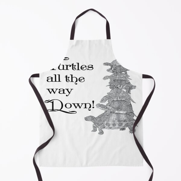 Item preview, Retro Style Turtles all the way Down T-Shirt designed and sold by gidget-gadget.