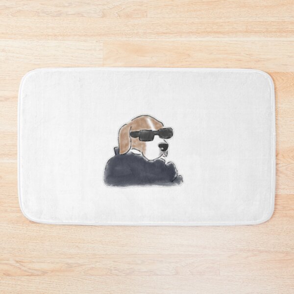 Item preview, Cool Beagle Dog Wearing Sunglasses designed and sold by raun.draw.
