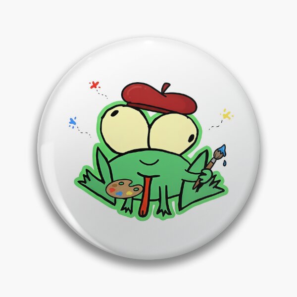 Item preview, Painter Frog designed and sold by StickWithVibe.