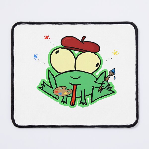 Item preview, Painter Frog designed and sold by StickWithVibe.