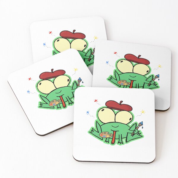 Item preview, Painter Frog designed and sold by StickWithVibe.