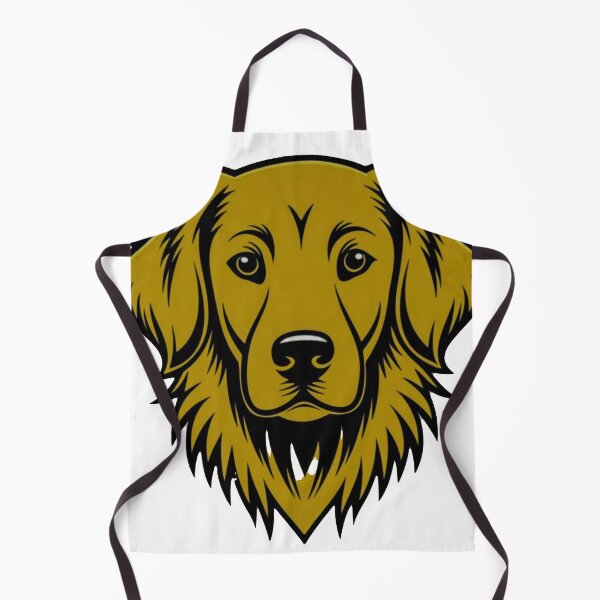 Item preview, Mascota con la cara de un majestuoso perro Golden Retriever designed and sold by Antony004.