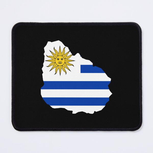 Item preview, Uruguay Shaped Flag UY designed and sold by shitpostee.