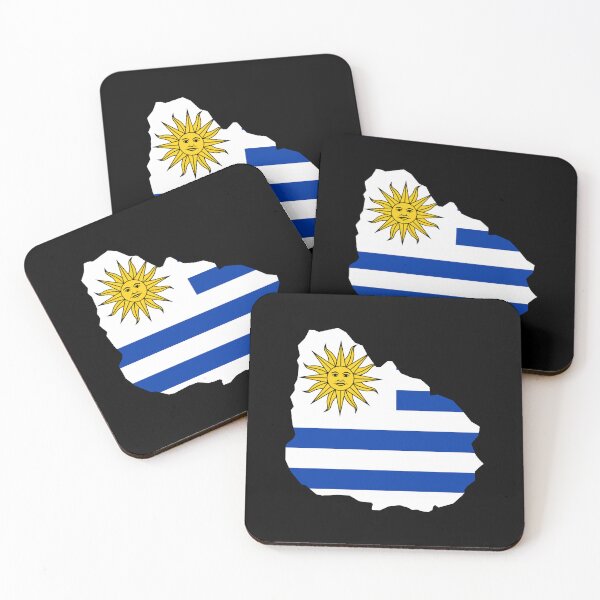 Item preview, Bandera con forma de Uruguay UY designed and sold by shitpostee.
