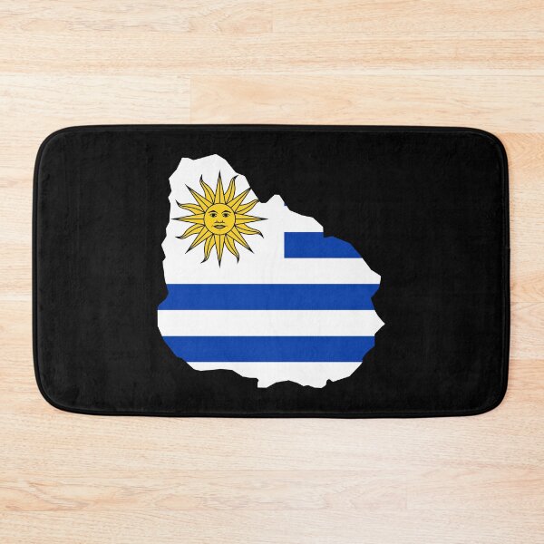 Item preview, Bandera con forma de Uruguay UY designed and sold by shitpostee.