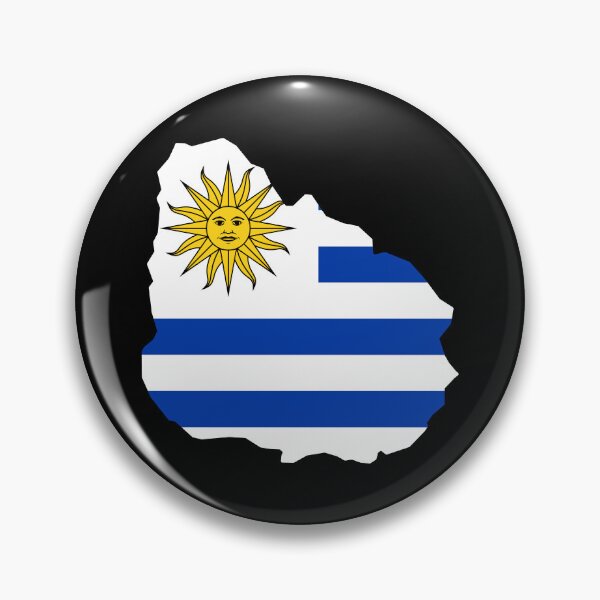 Item preview, Uruguay Shaped Flag UY designed and sold by shitpostee.