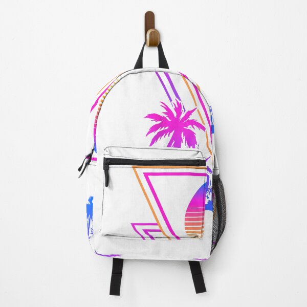 Item preview, Retro Synthwave Aesthetic 1980s Palm Trees 90s Vaporwave T-Shirt designed and sold by Voila-creative.