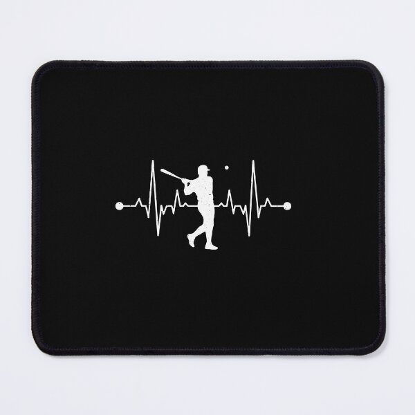 Item preview, Baseball Player Heartbeat EKG Sports Fan designed and sold by PopStars1993.