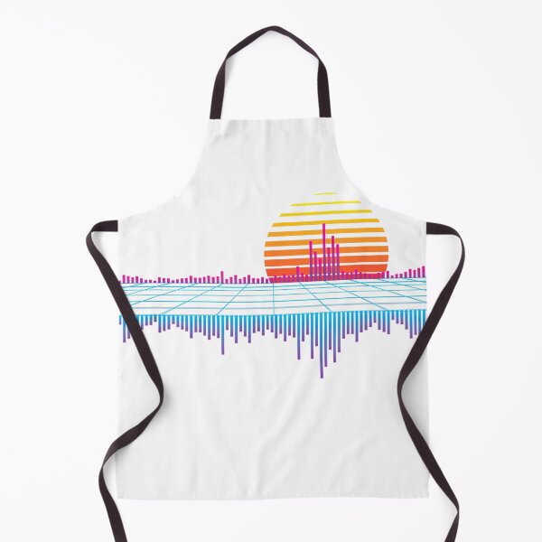 Item preview, Retrowave Synthwave Vaporwave Sunset Aesthetic T-Shirt designed and sold by DArtfulStudio.
