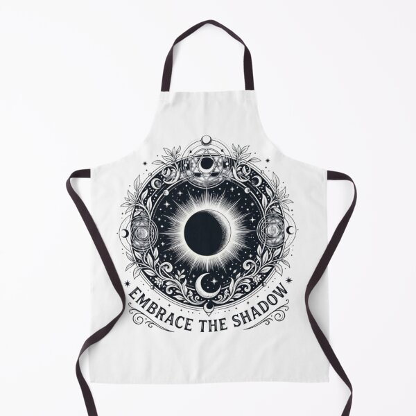 Item preview, Embrace the Shadow – Mystical Lunar Eclipse Art designed and sold by Dogandesighn.