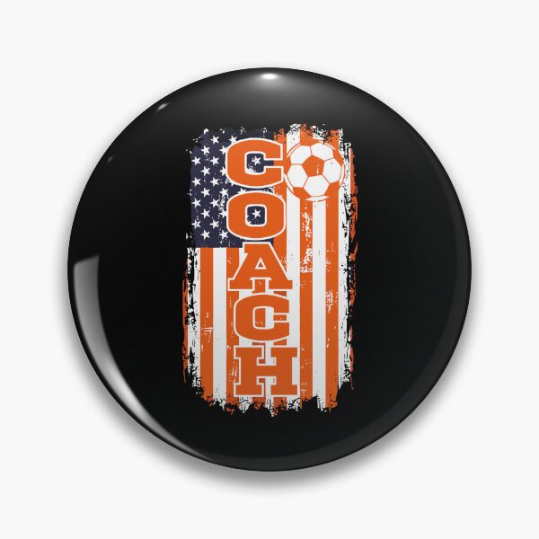 Item preview, American Flag Soccer Coach Patriotic designed and sold by PopStars1993.