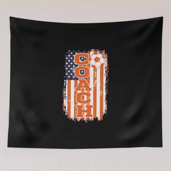 Item preview, American Flag Soccer Coach Patriotic designed and sold by PopStars1993.