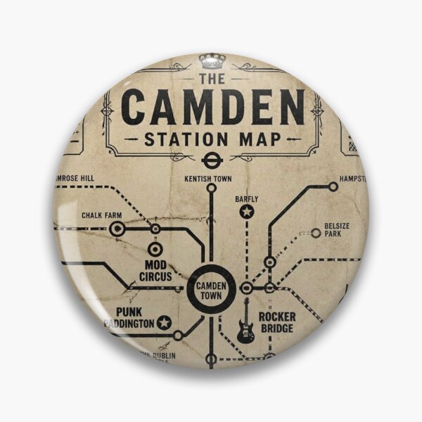 Item preview, Camden Map. designed and sold by RetroPaul63.