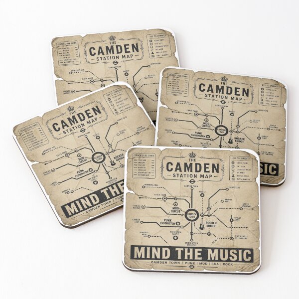 Item preview, Camden Map. designed and sold by RetroPaul63.