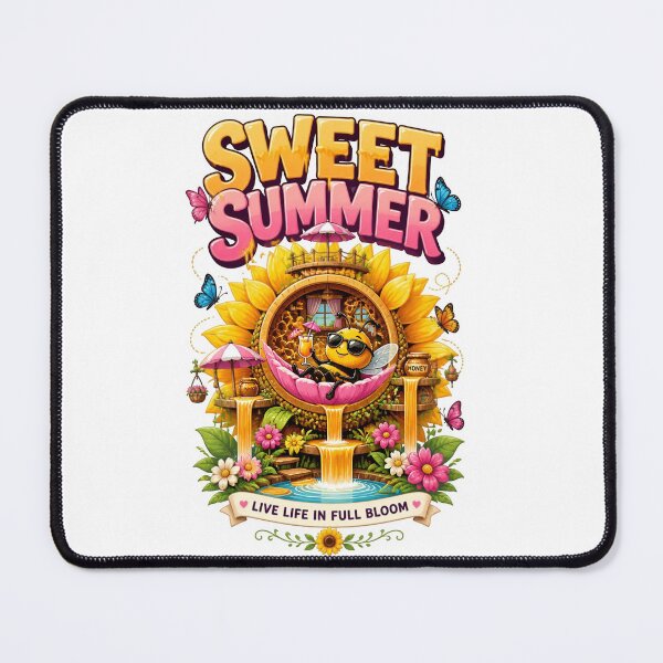 Item preview, Sweet Summer Honey Bee Sunflower designed and sold by Sovereign Supply Co..