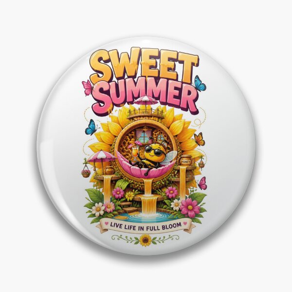 Item preview, Sweet Summer Honey Bee Sunflower designed and sold by Sovereign Supply Co..