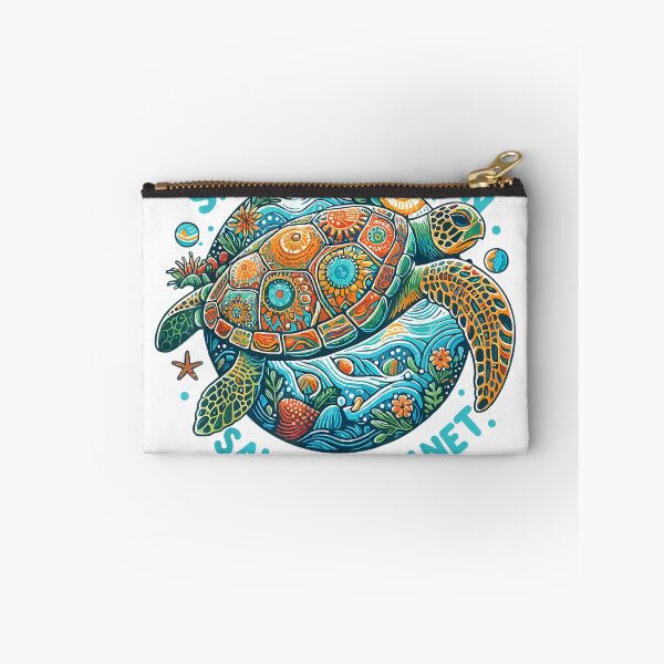 Item preview, Save The Ocean Save The Planet Cute Sea Turtle T-Shirt designed and sold by Othinus.